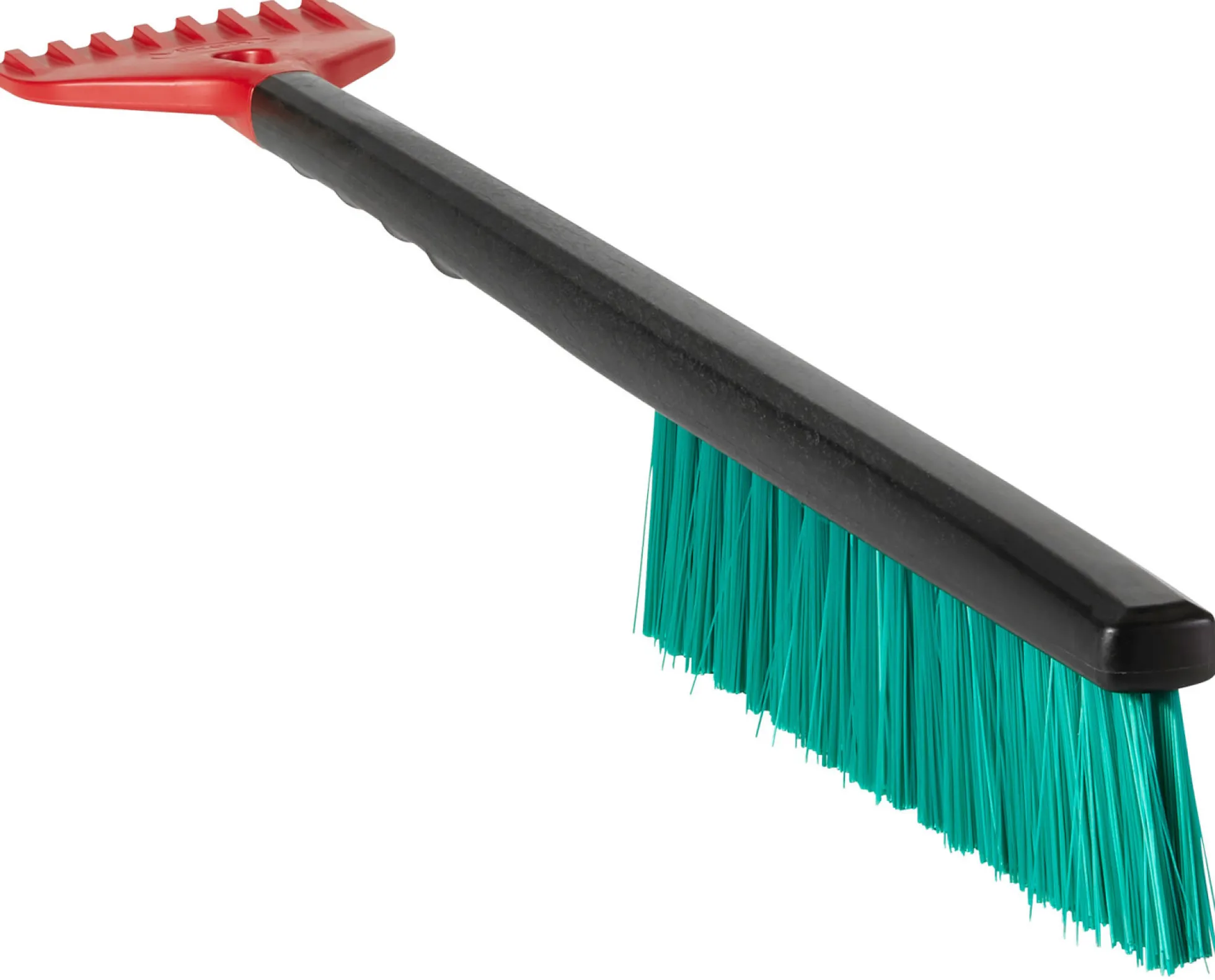 Isskraber med snekost, 45 cm, sort - Plast / Akryl
