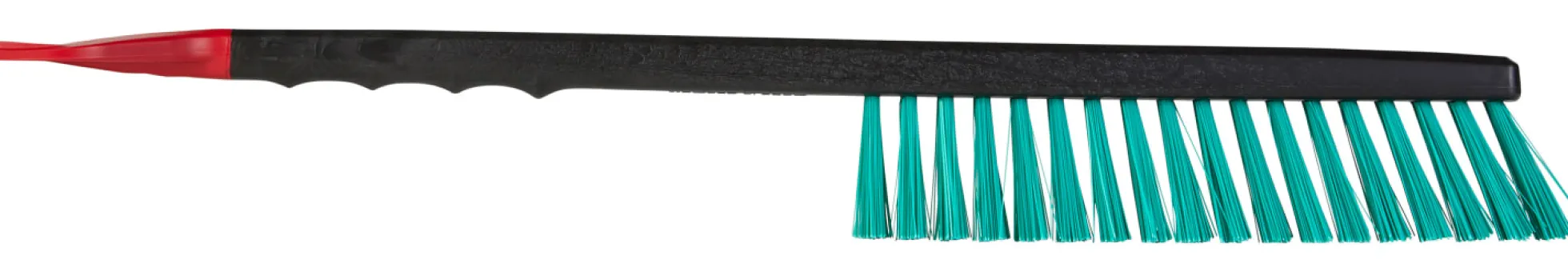 Isskraber med snekost, 45 cm, sort - Plast / Akryl