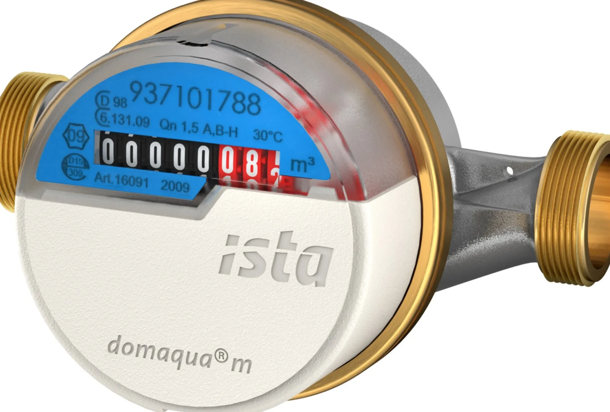 Ista Domaqua M QN 2,5m KV Måler, L110 mm