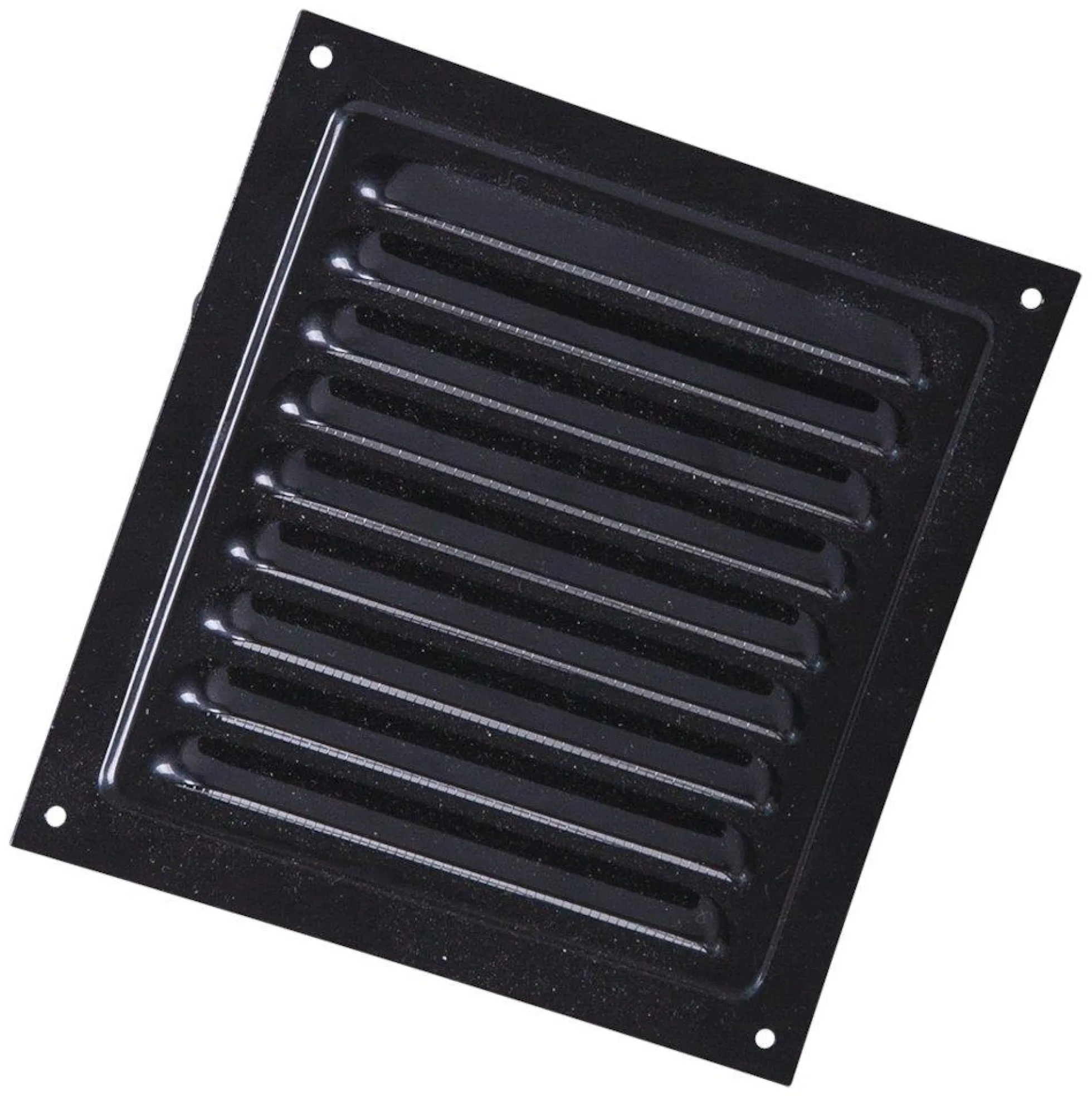 Jalousirist med insektnet, 150 x 150 mm, sort - Duka