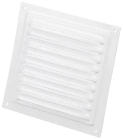 Jalousirist med insektnet, 150x150 mm, hvid - Duka