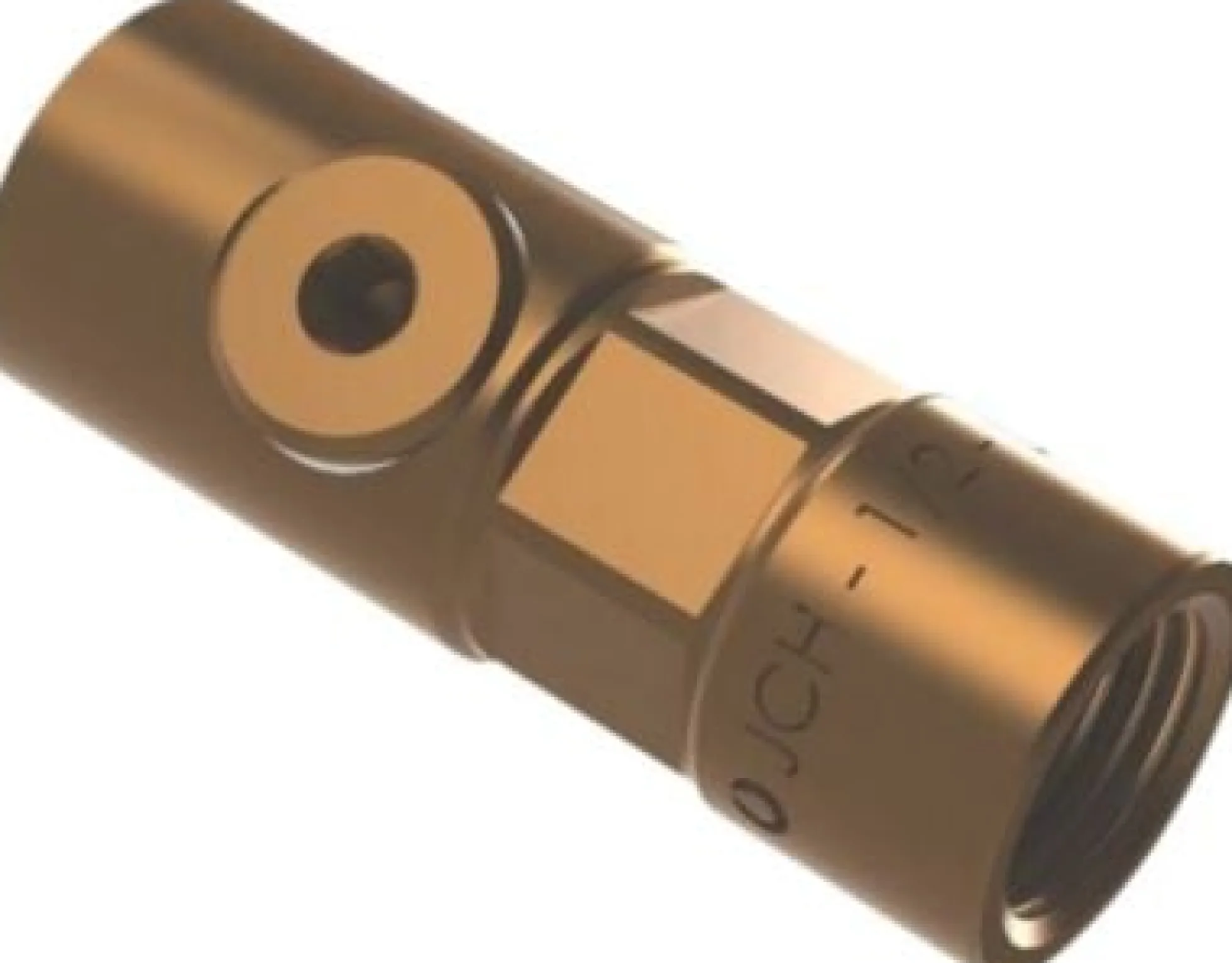 JCH 2280 Kontraventil, 3/4", Kontrollerbar, Rødgods