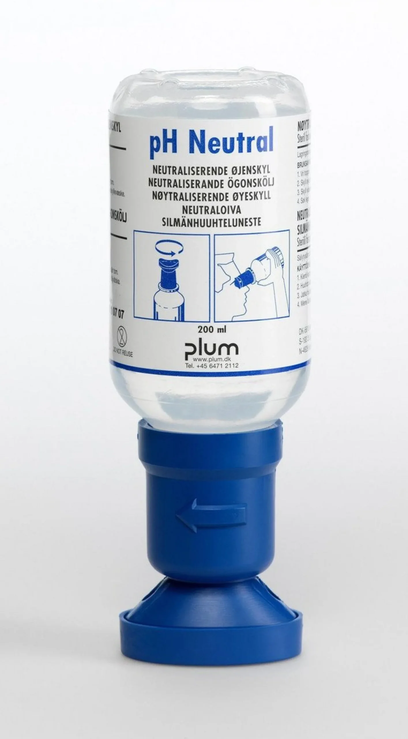 Øjenskyller Plum PH neutral, 200 ml