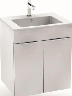 Jika Cube møbelpakke, 2 låger, Soft Close, 55 x 43 cm, hvid