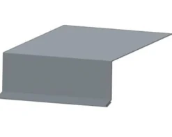 Jual Fodblik, 60 x 84 x 1000 mm, Zink Nr. 12, Lgd. 1000 mm