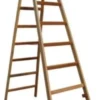 Jumbo wienerstige 2x8 trin massiv træ 2,14 meter