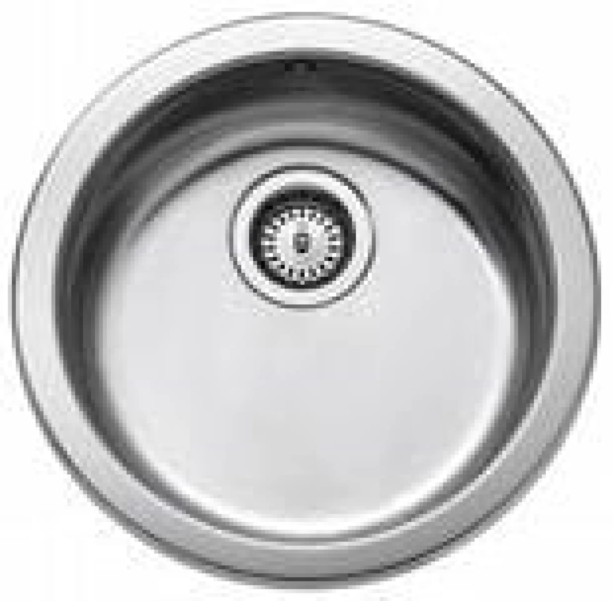 Juvel Barents vask K380 Ø45 cm med strainer