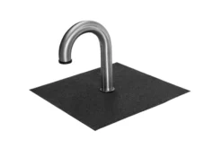 Kabelgennemføring Ø50 mm SBS, med rustfrit stålrør, til undertag - Jual