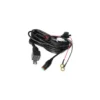 Kabel med afbryder til arbejdslampe, 1 lampe, 15A, DT06-2S stik, 12V DC
