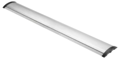 kabelskjuler til gulv, aluminium, 1.104 meter x 0.139 meter, sølv - DELTACO OFFICE