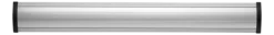 kabelskjuler til gulv, aluminium, 1.104 meter x 0.139 meter, sølv - DELTACO OFFICE