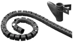 Kabelspiral 2,5m til kabelsamling, fleksibel - MicroConnect