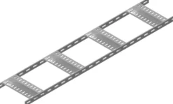 Kabelstige til skib, varmgalvaniseret, 200x30, 3 meter - 3 meter