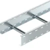 Kabelstige 110x200, perforeret med VS-trin LG 112 VS 3 FT, varmgalv HDG - OBO Bettermann - 3 meter