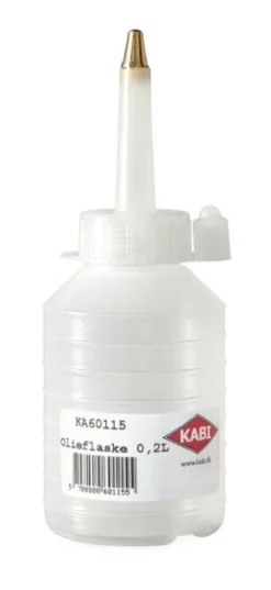 Kabi olieflaske med messingspids, 0,7 liter
