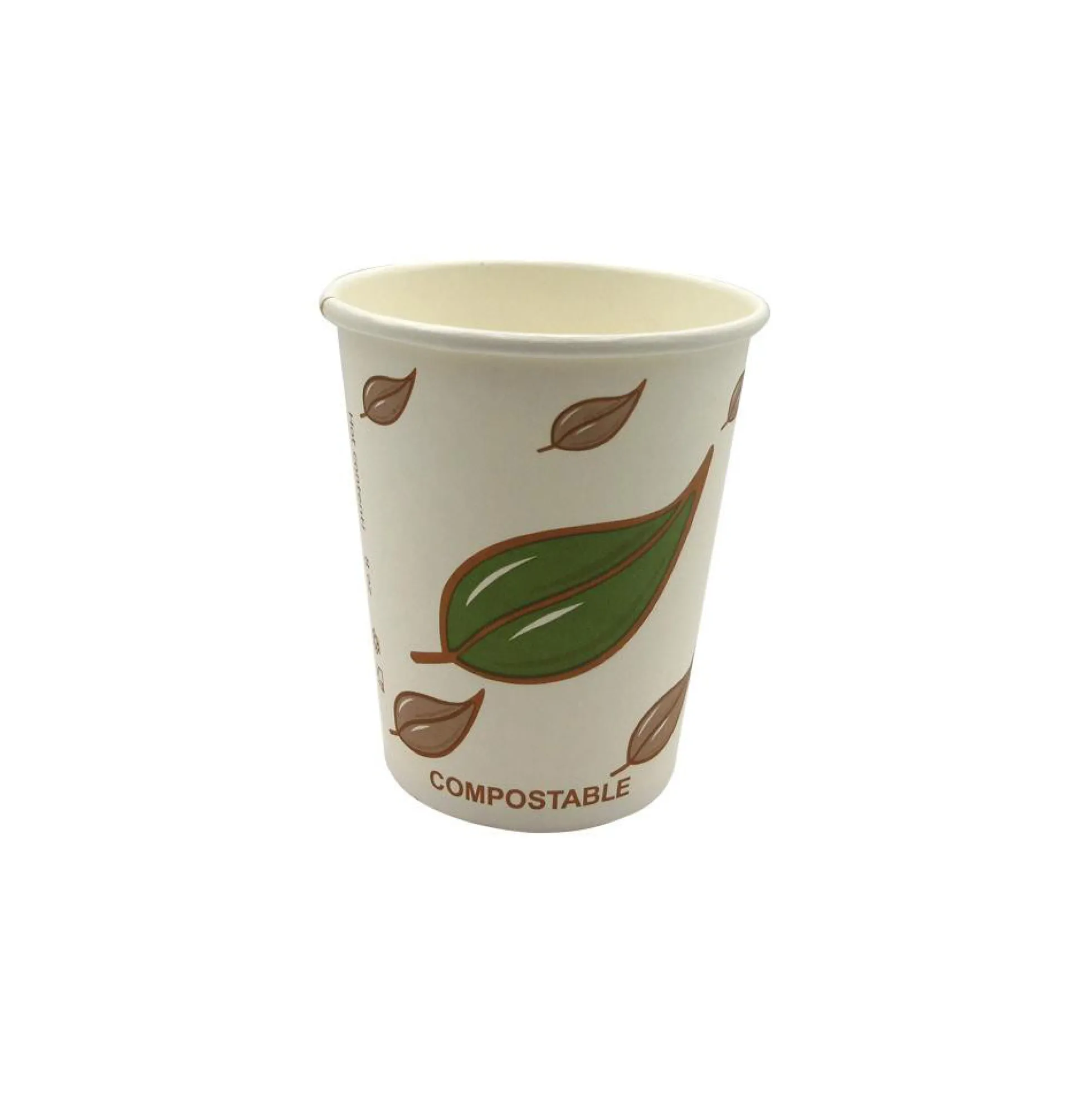 Kaffebæger 8oz, 25cl, Single Wall, 1000 stk/kar - Antalis