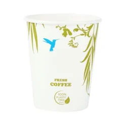 Kaffebæger 12OZ, plastfri miljøkop, single - 20 stk