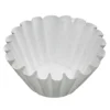 Kaffefilter skål, hvid, 250/84, 1000 stk.