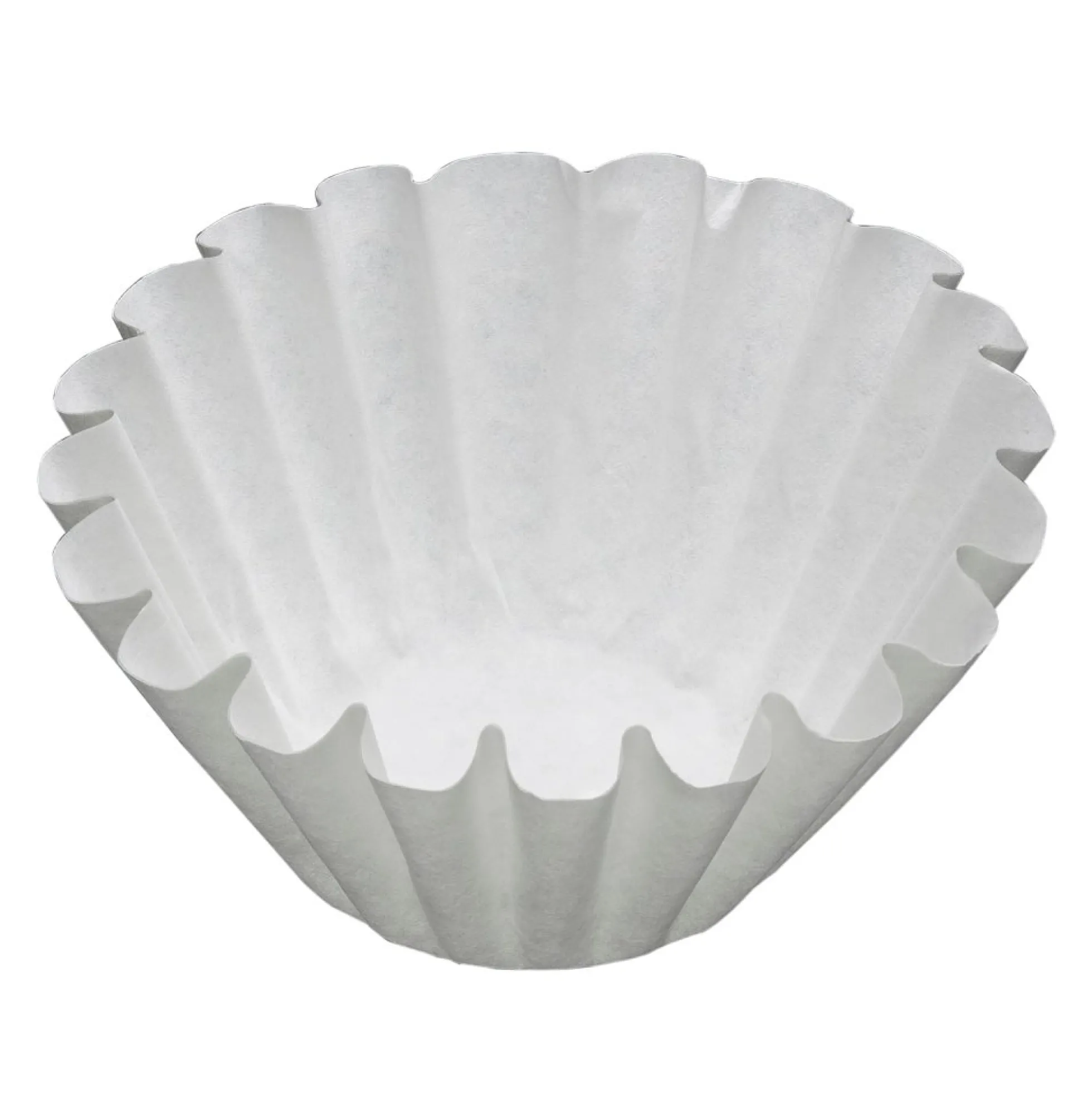 Kaffefilter skål, hvid, 250/84, 1000 stk.