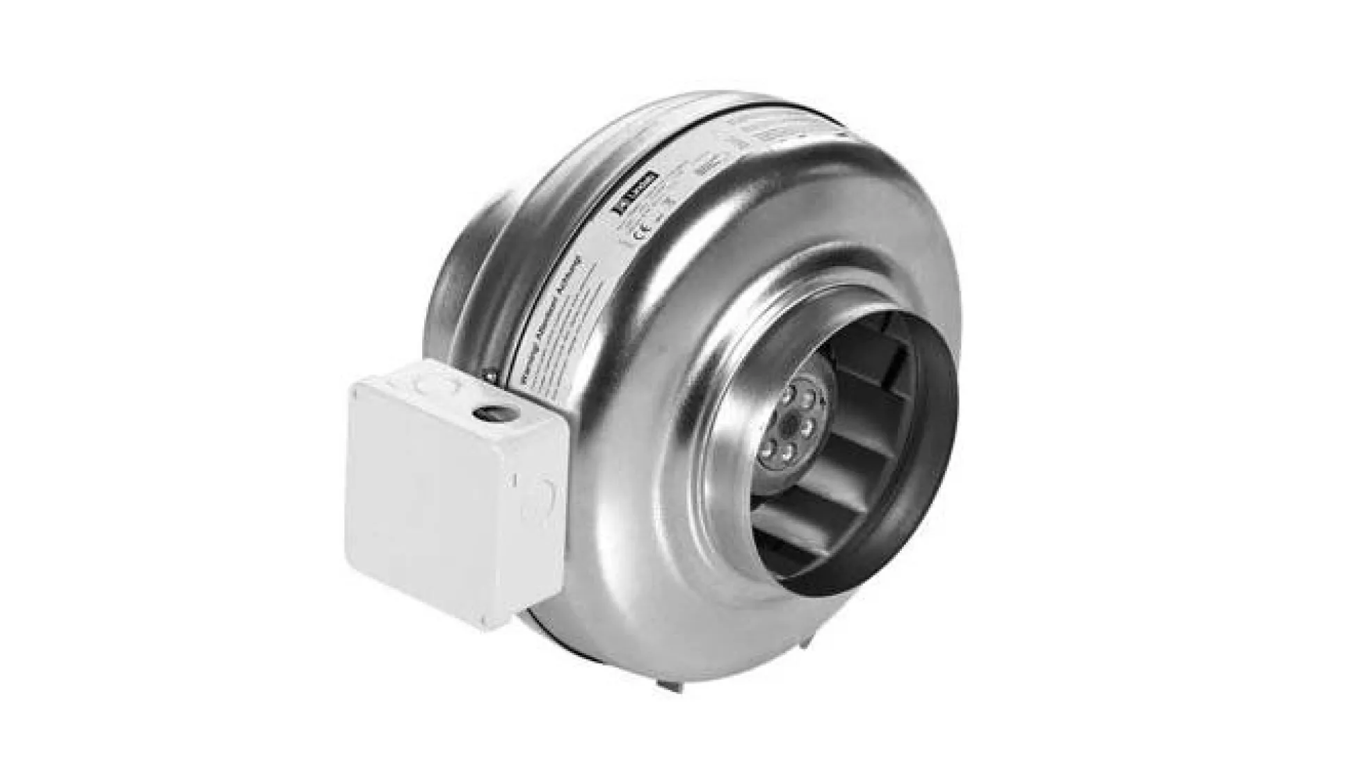 Kanalventilator CK160, C1, AC motor, 50Hz - Lindab