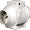 Kanalventilator EL 100 TT, Ø100 mm, hvid