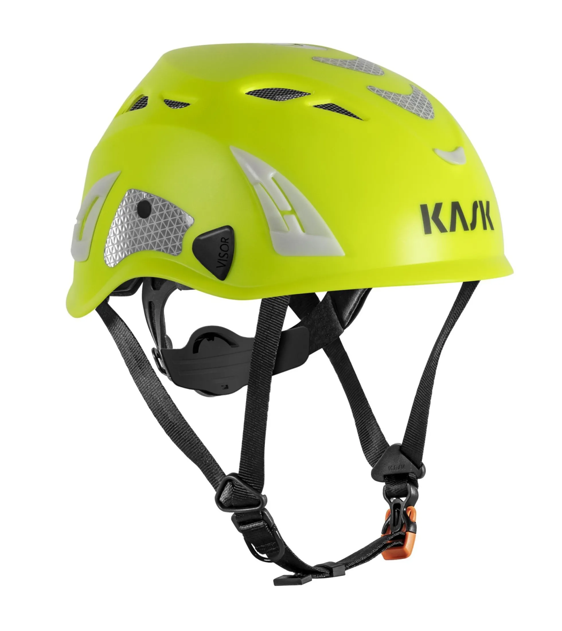 Kask Superplasma HI-VIZ sikkerhedshjelm, Hi-Vis Gul, ONESIZE