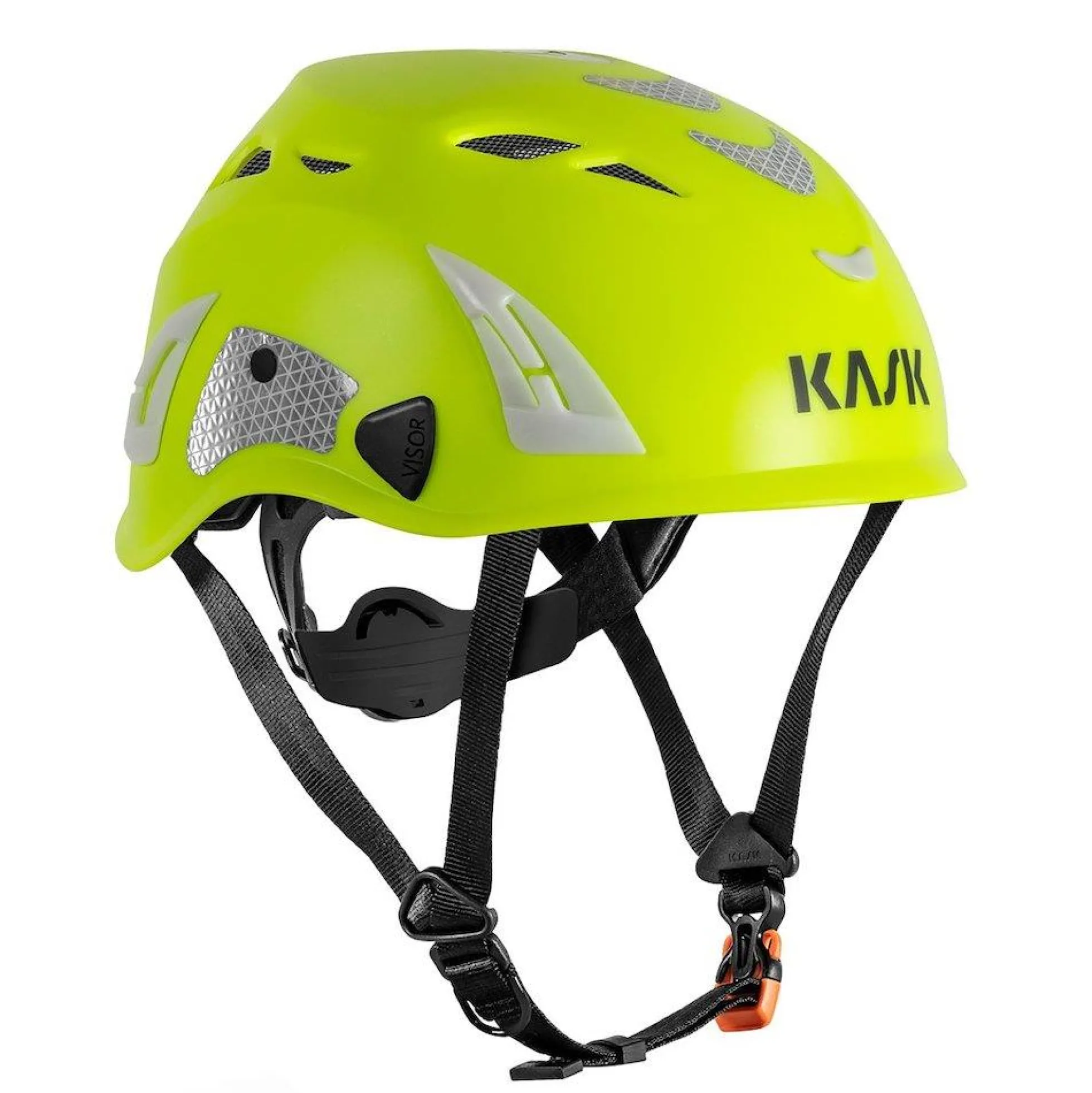 Kask Superplasma HI-VIZ sikkerhedshjelm, Hi-Vis Gul, ONESIZE