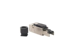 Kat. 6A FTP RJ45 (8P8C) modular plug t. stiv rund ledning, AWG 22-23