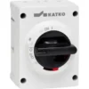 Katko sikkerhedsafbryder EMC, 4 poler, 16 A AC23, IP66