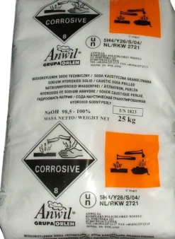 Kaustisk soda, 25 kg - Borup Kemi