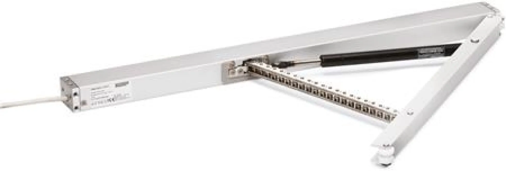 Kædemotor WMD 820-1G OU 1S 01, 250N, udadgående, single, sølv - WindowMaster