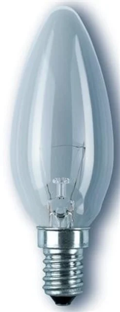 Kertepære 11W, 50 Lumen, E14, Klar, 2700K, 104 mm
