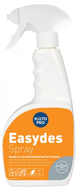 Kiilto Pro Easydes Spray, 750 ml, desinficerende rengøringsmiddel