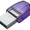 Kingston DataTraveler microDuo 3C, 64 GB, USB-C, lilla