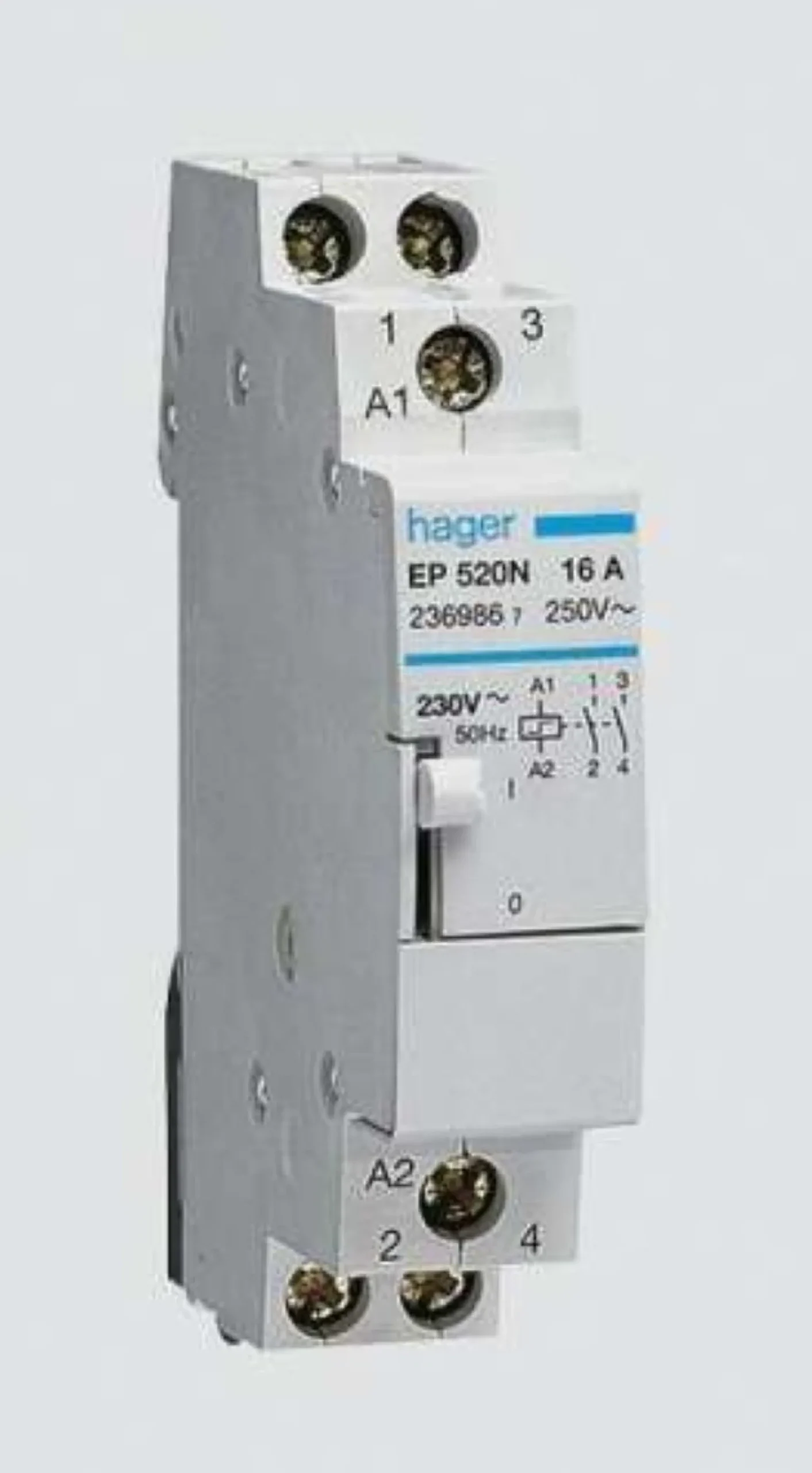 Kiprelæ 16A 250V 2sl sp 230V
