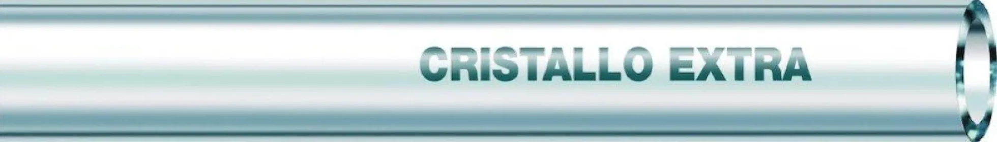 Klar vandslange / luftslange, PVC - Cristallo