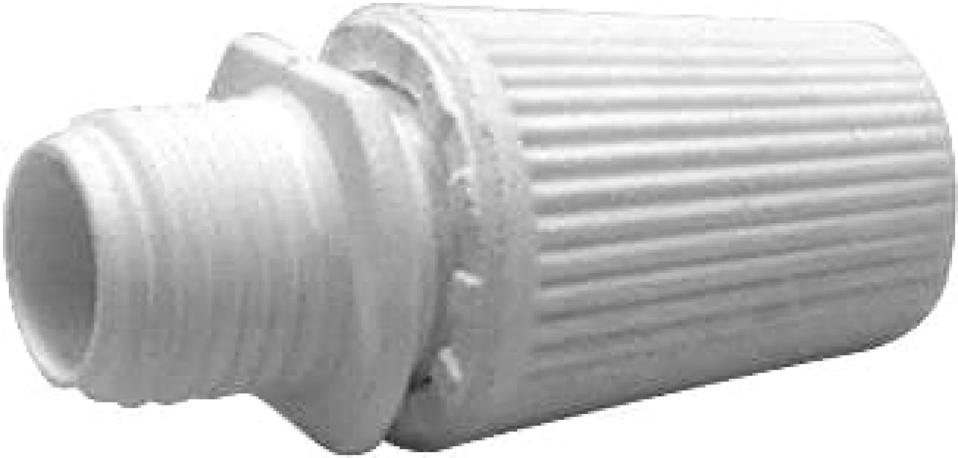 Klemnippel 10mm hvid