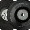 Klingspor bagskive ST358A, riflet, til fiberskiver, M14 gevind, 125 mm