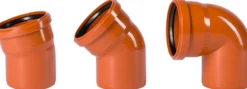 Kloak bøjning, Ø110 mm, PVC