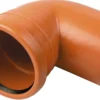 Kloakrør bøjning, Ø110 mm, 88 gr.