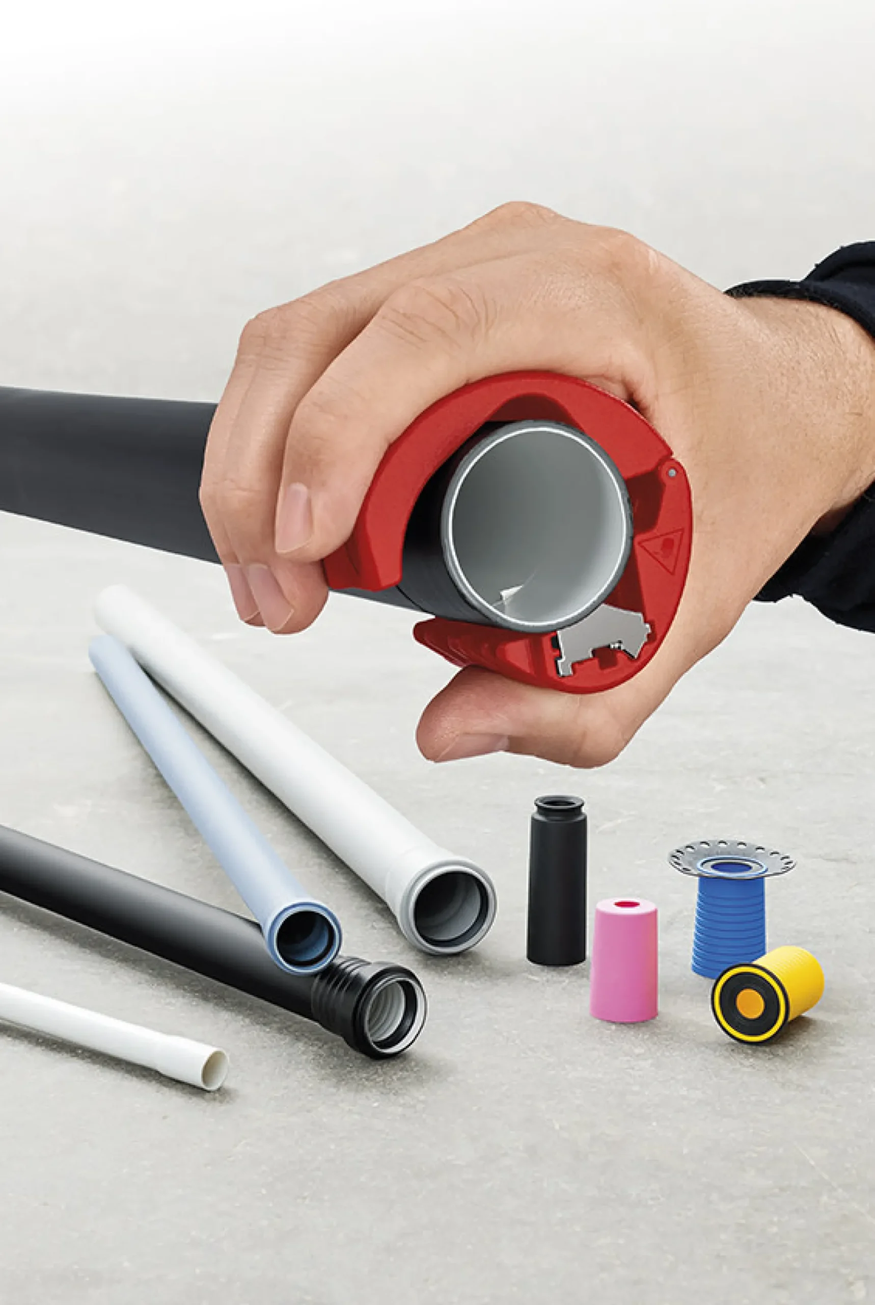 KNIPEX BiX® skæreværktøj til kunststofrør og samlemuffer
