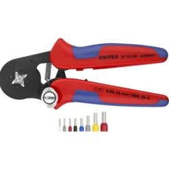 Knipex crimptang 9753 04, sæt med kabeltyller og TANOS MINI-systainer