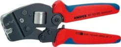 KNIPEX crimptang til kabeltyller, 190 mm, selvindstillelig