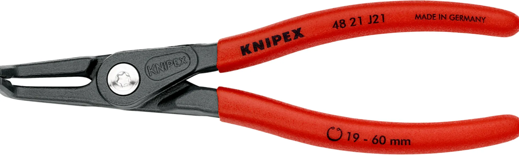 Knipex 48 21 J21 SB indvendig låseringstang, vinkel
