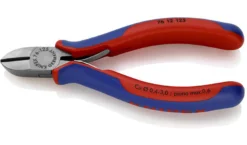 Knipex Skævbider, 125 mm, med facet og åbningsfjeder
