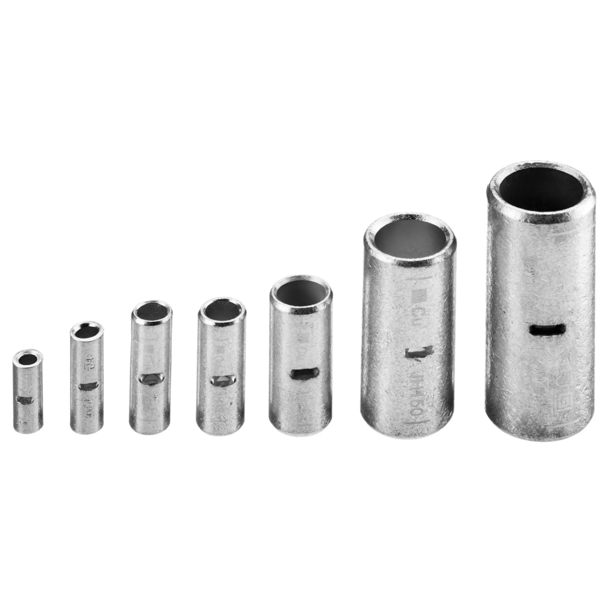 Kobber pressemuffe JH, 10 mm2 - Ouneva - 100 stk