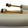 kobberrør 5 meter 1/4" x 3/8" med omløber, MTD