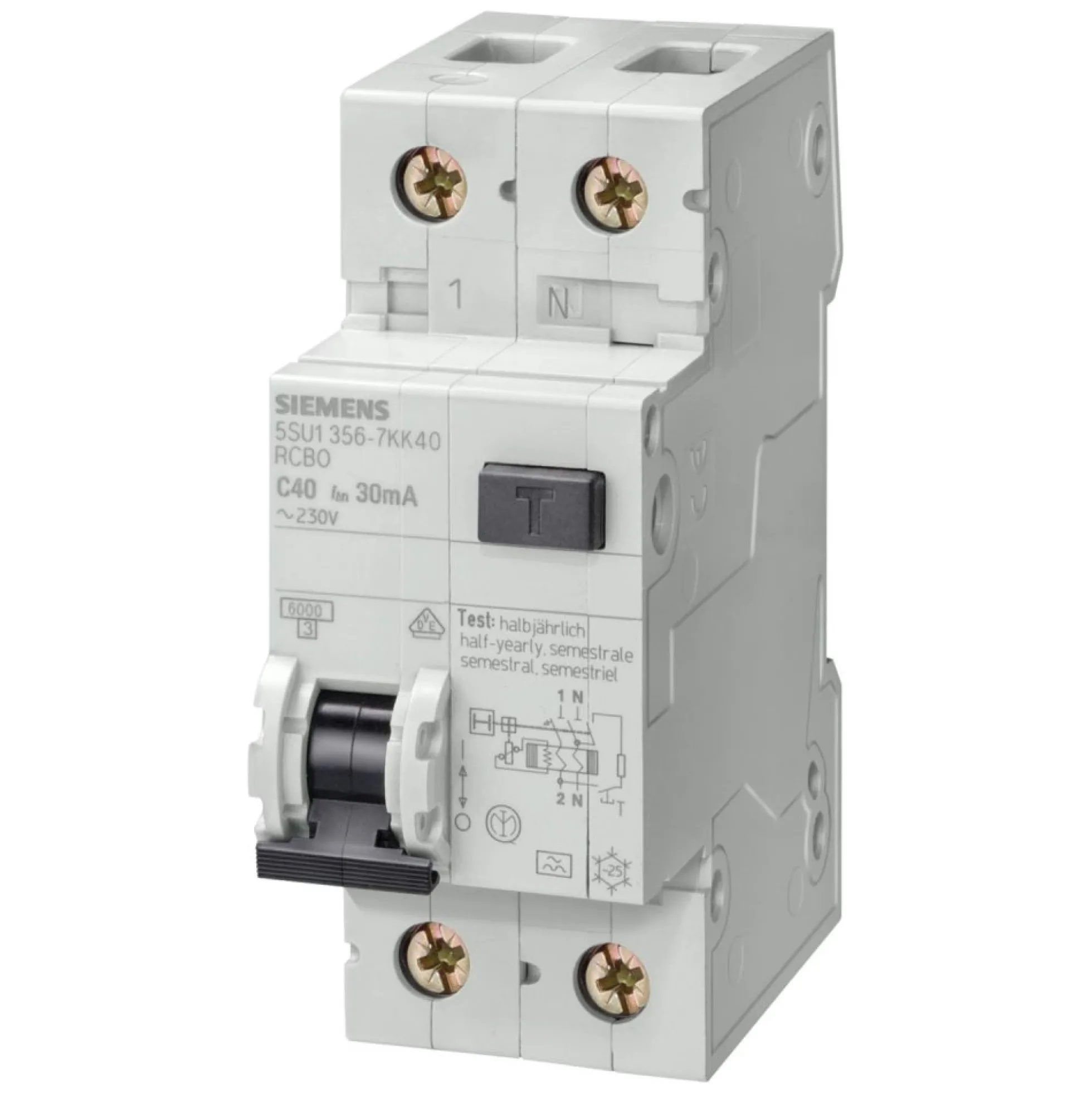 Kombiafb 300MA, 6KA, 1P+N C 16A