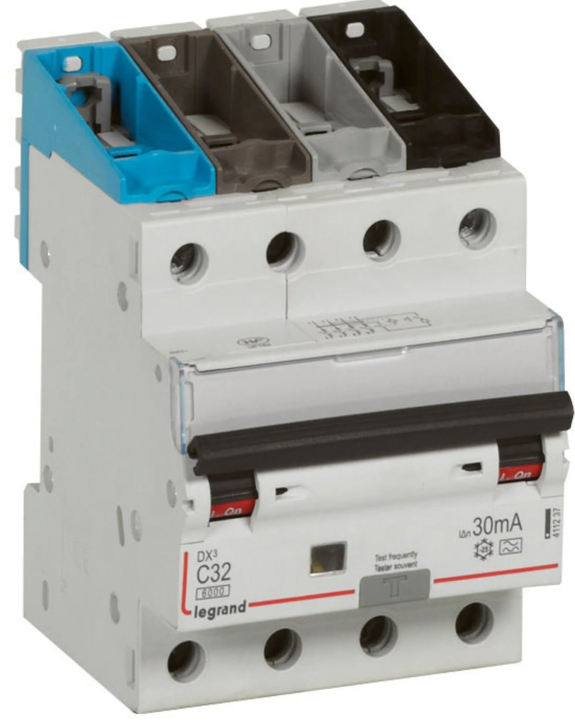 Kombiafbryder DX3 Automatsikr/HPFI C 20A 30mA 4P 6/10kA type A
