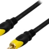 Kompositvideokabel, 1 x phono (RCA) han - han, 10 meter - DELTACO